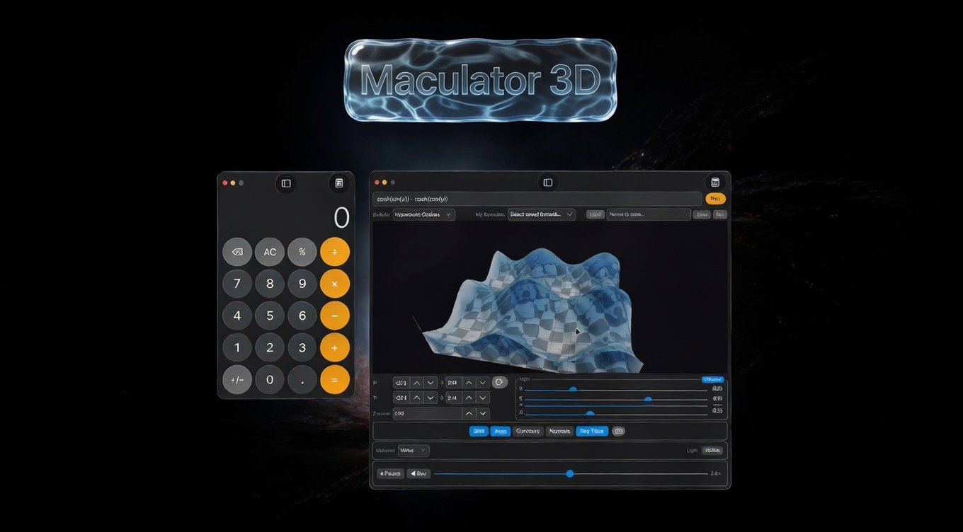 Maculator: A 3D Ray Tracing Graphing Calculator