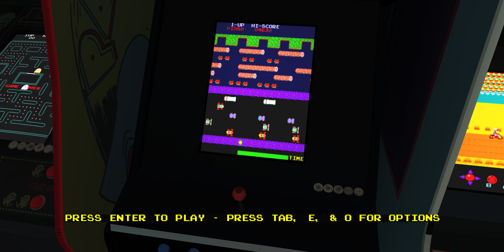 Frogger screenshot