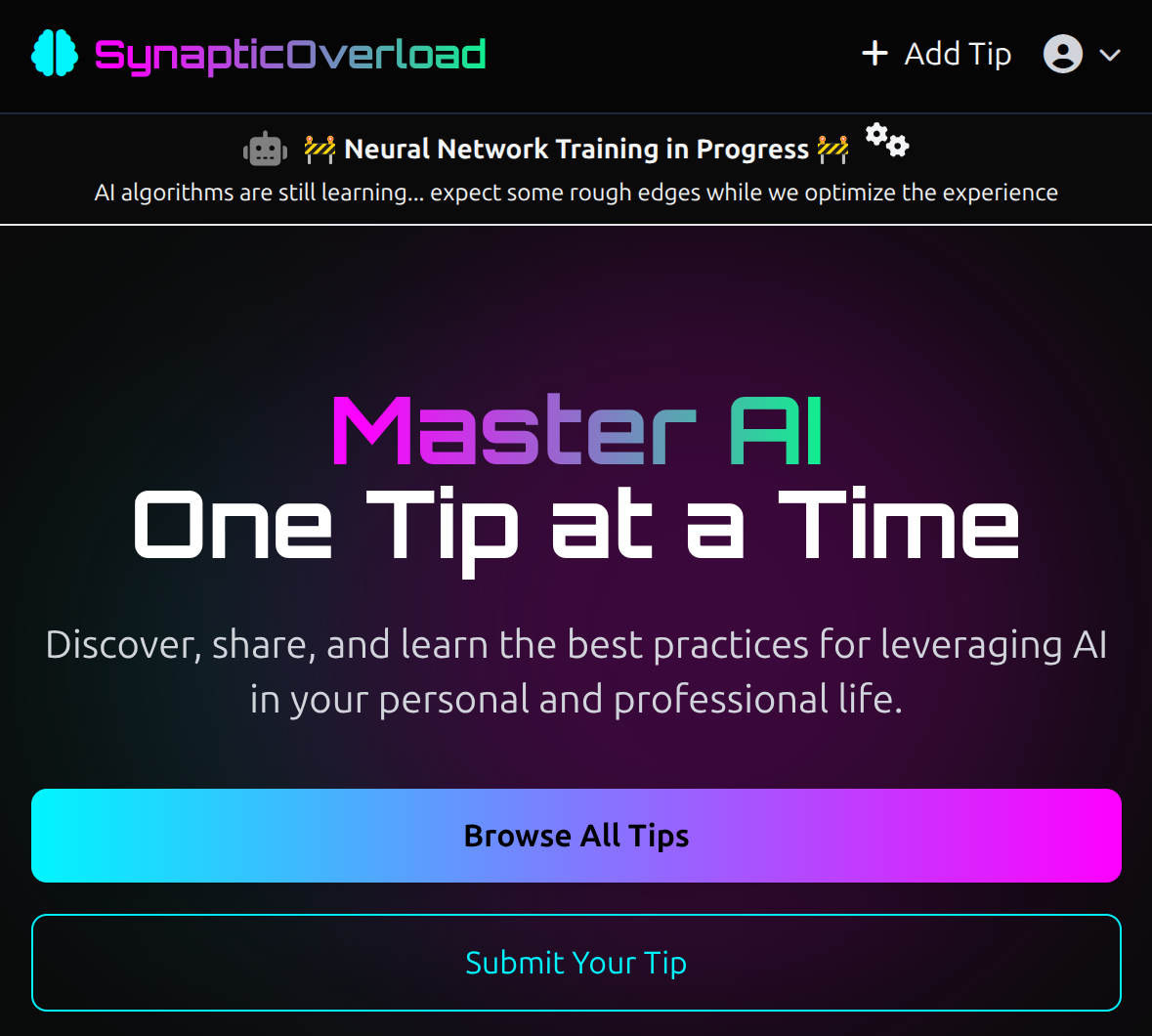 SynapticOverload.com screenshot