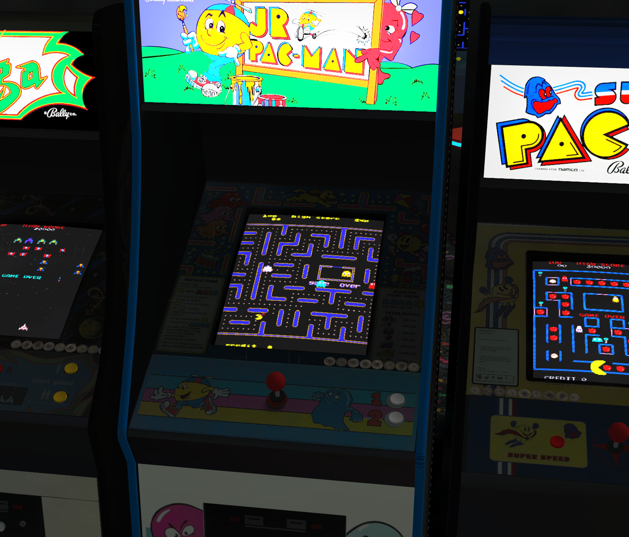 Jr. Pac-Man screenshot